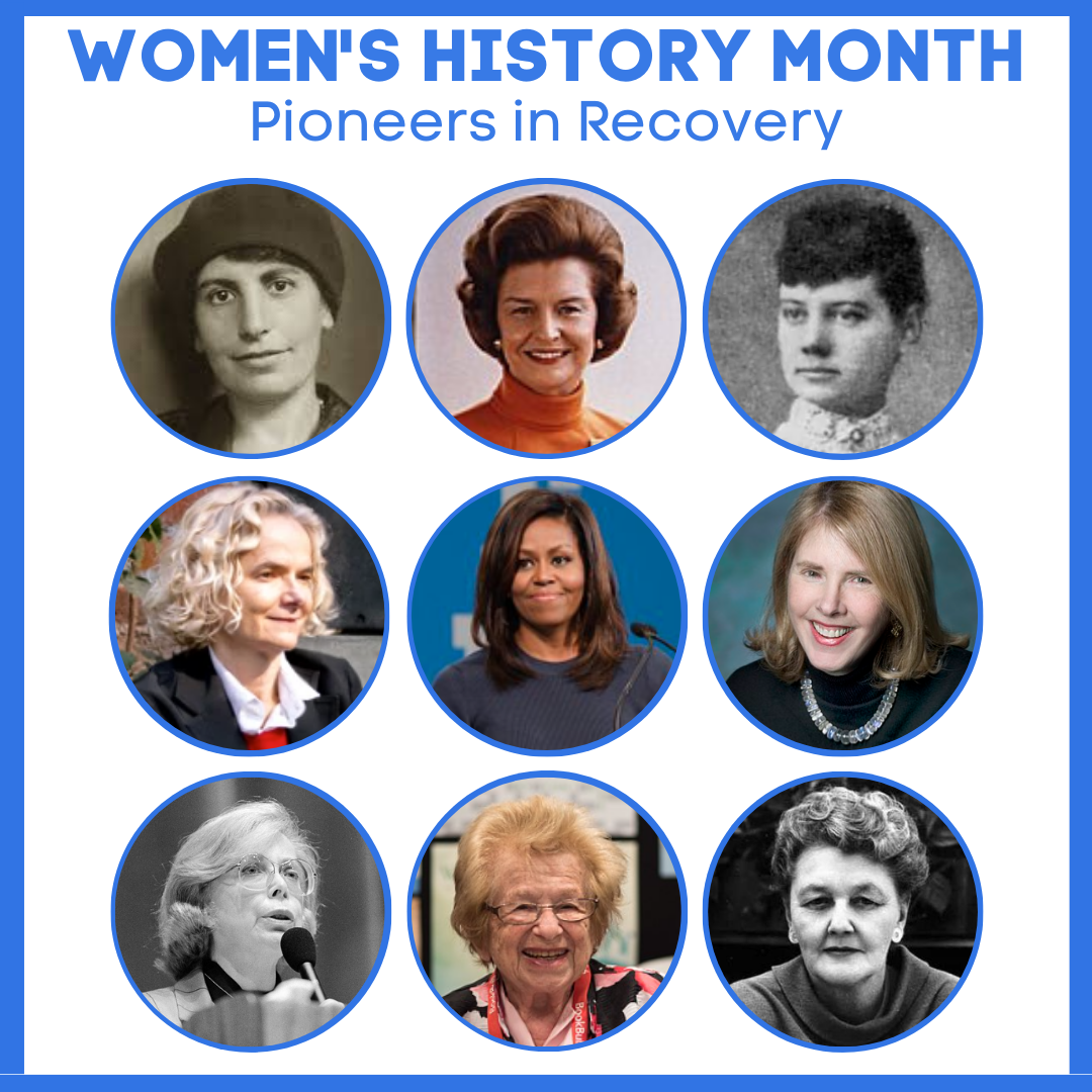 Celebrating Women Pioneers in Recovery! – SHARE! the Self-Help And Recovery  Exchange