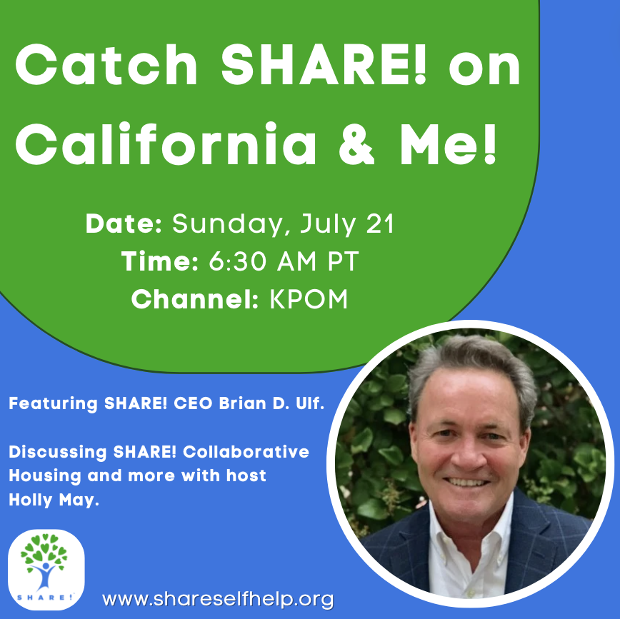Tune in Sunday, July 21 at 6:30 am on KPOM! 𝗦𝗛𝗔𝗥𝗘! 𝗖𝗘𝗢 𝗕𝗿𝗶𝗮𝗻 𝗗. 𝗨𝗹𝗳 𝘄𝗶𝗹𝗹 𝗯𝗲 𝗱𝗶𝘀𝗰𝘂𝘀𝘀𝗶𝗻𝗴 𝗖𝗼𝗹𝗹𝗮𝗯𝗼𝗿𝗮𝘁𝗶𝘃𝗲 𝗛𝗼𝘂𝘀𝗶𝗻𝗴 𝗮𝗻𝗱 𝗺𝗼𝗿𝗲 𝘄𝗶𝘁𝗵 𝗵𝗼𝘀𝘁 𝗛𝗼𝗹𝗹𝘆 𝗠𝗮𝘆!